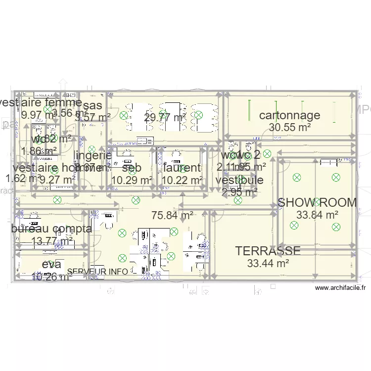 plan montussan v25 MEUBLE. Plan de 