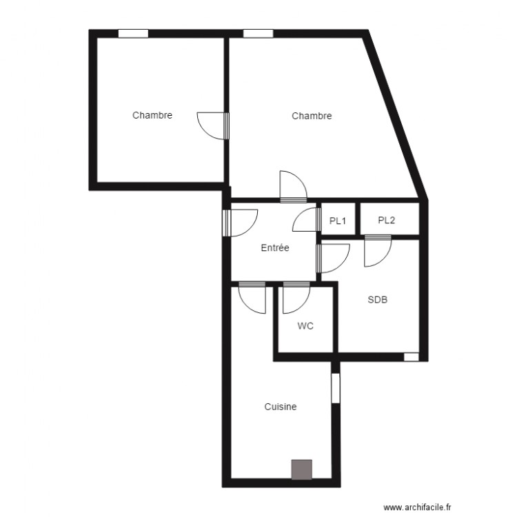 CAILLEAU. Plan de 0 pièce et 0 m2