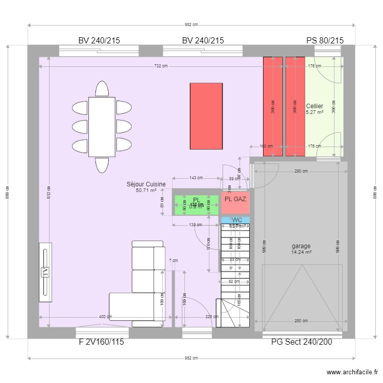 SCHIETTECATTE perso. Plan de 0 pièce et 0 m2