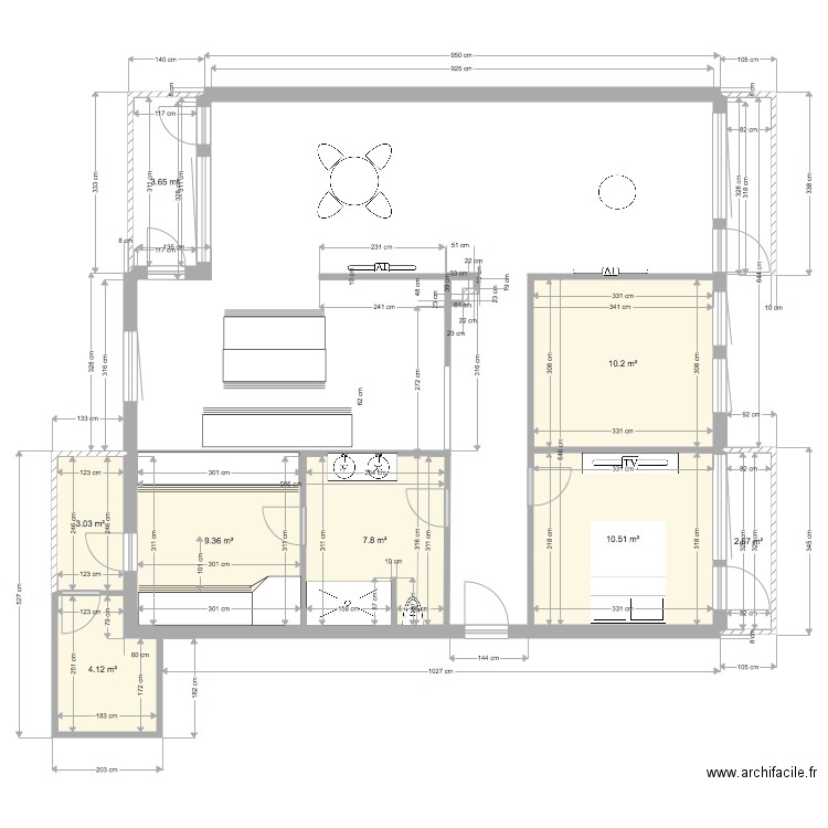 plan appartement jonathan1. Plan de 0 pièce et 0 m2