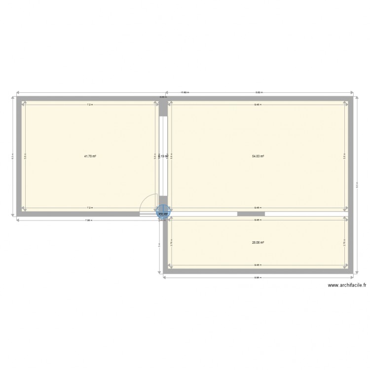 TROUCHAUD A 1. Plan de 0 pièce et 0 m2