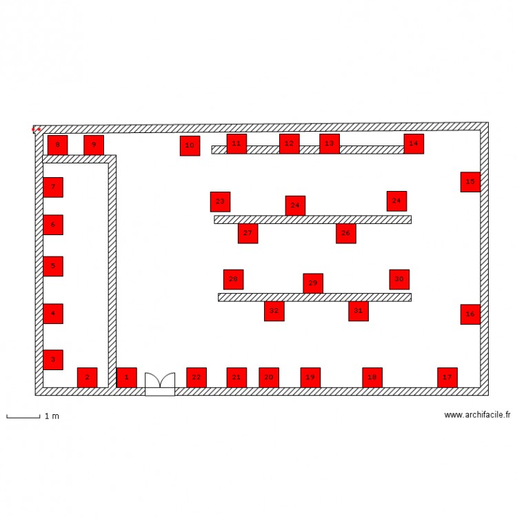 PLAN PRONETT. Plan de 0 pièce et 0 m2