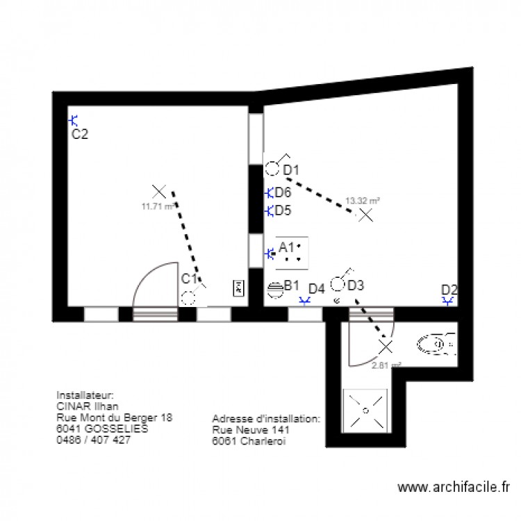 ILhan ev. Plan de 0 pièce et 0 m2