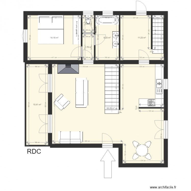 Plan Villa VERO. Plan de 0 pièce et 0 m2