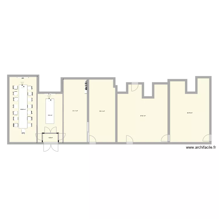 salle situ rite. Plan de 