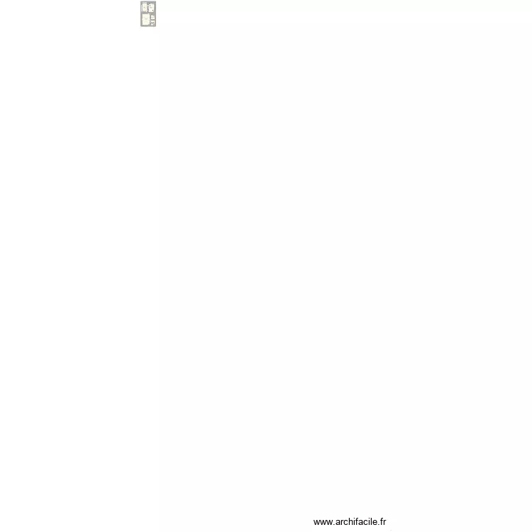 LOCAL GAUCHE . Plan de LOCAL GAUCHE . Plan de