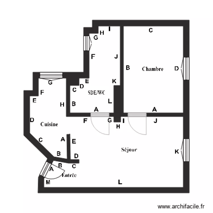 MONCEAU IMMO. Plan de 