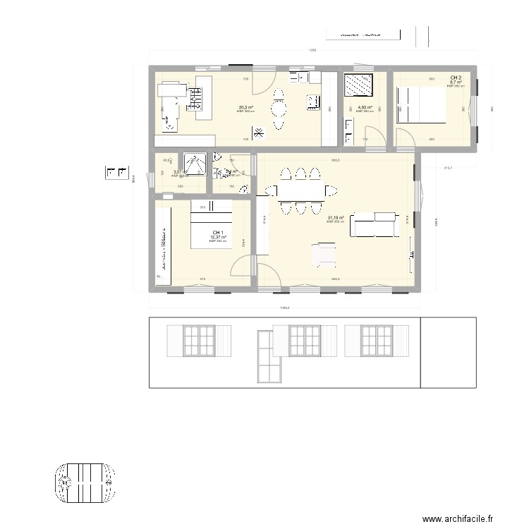 Final 16-3-00 modif. Plan de 0 pièce et 0 m2