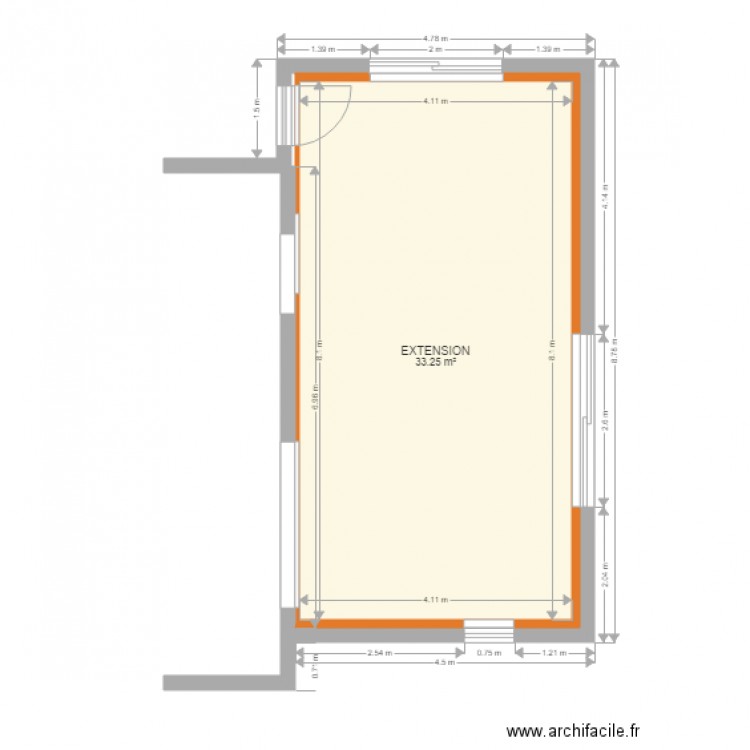 THIBAUT  LEMERCIER. Plan de 0 pièce et 0 m2