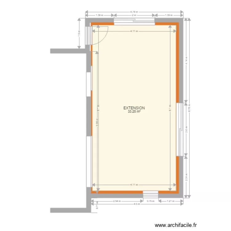 THIBAUT  LEMERCIER. Plan de 