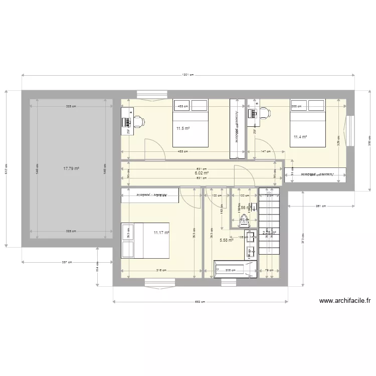 Plan Etage Nouvelle maison V6. Plan de 
