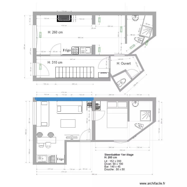 Ostende Steenbacker. Plan de Ostende Steenbacker. Plan de