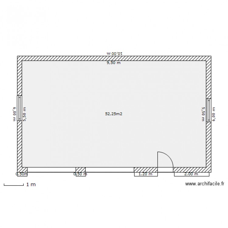 PLAN DE MASSE GARAGE. Plan de 0 pièce et 0 m2