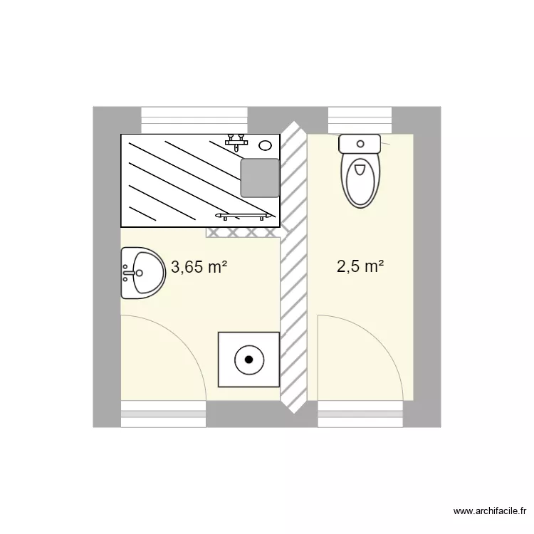 LAHMASS salle de bain 3. Plan de LAHMASS salle de bain 3. Plan de