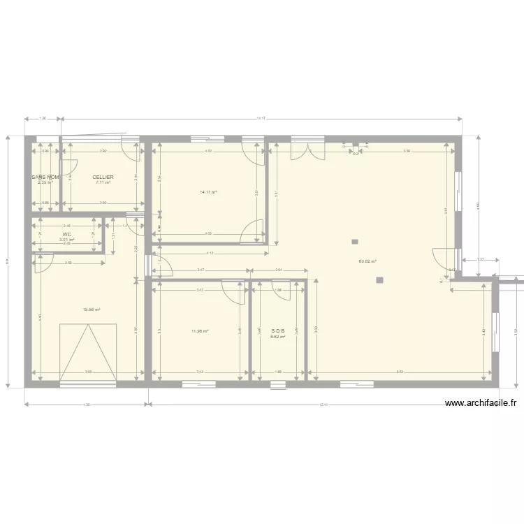 BELLO ROMAO 1 BIS SALON SUD. Plan de BELLO ROMAO 1 BIS SALON SUD. Plan de