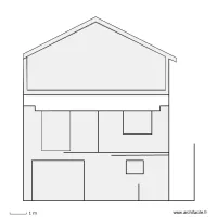 Fa&ccedil;ade jardin B