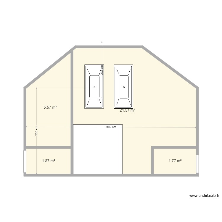 salle de gym jardin. Plan de 0 pièce et 0 m2