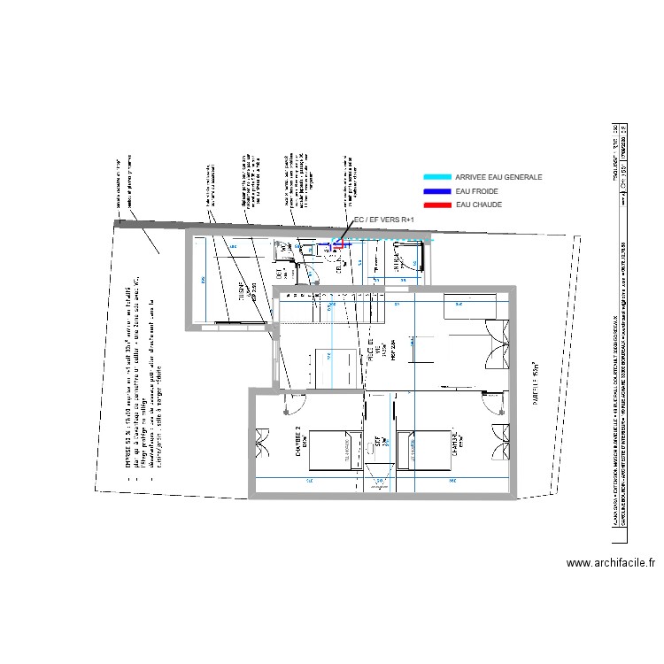 PLANS AJANA PLOMBERIE. Plan de 0 pièce et 0 m2