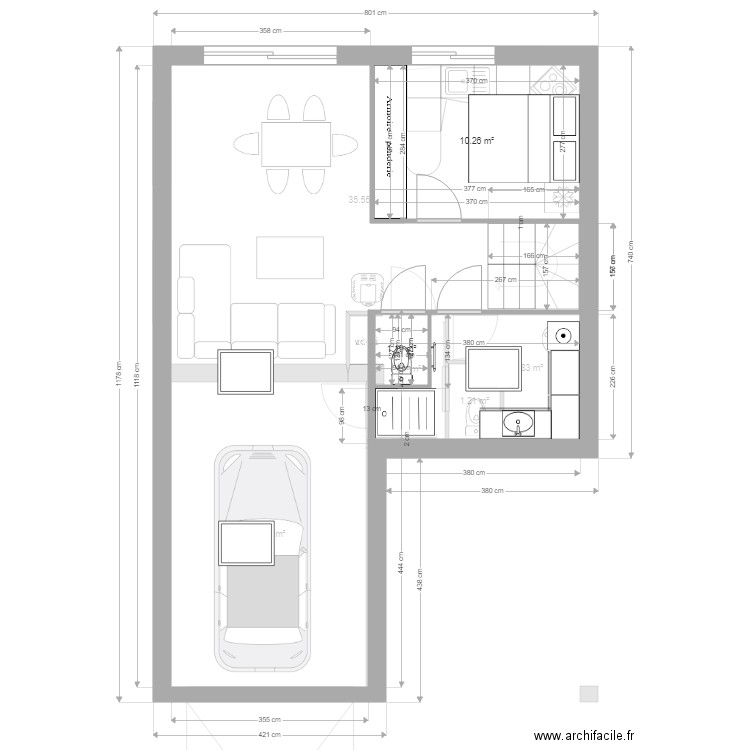 V3 autrans 8m. Plan de 0 pièce et 0 m2