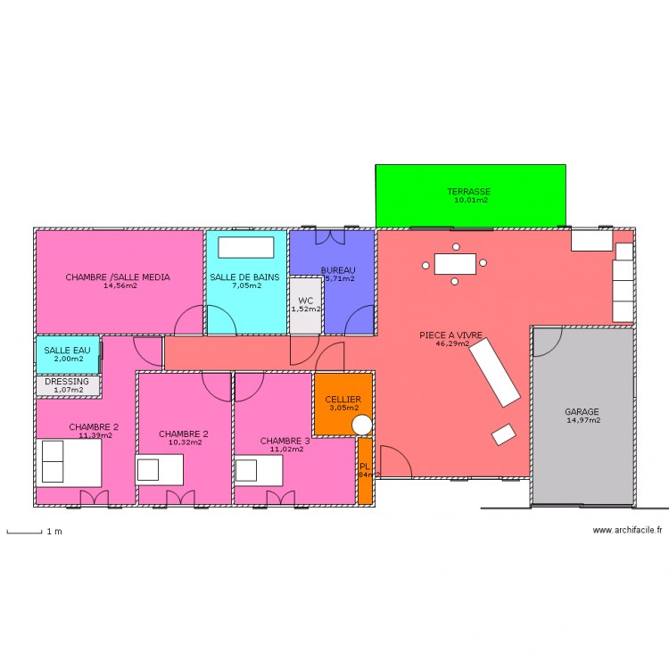 MAISON CHAUDRIN REY 2. Plan de 0 pièce et 0 m2