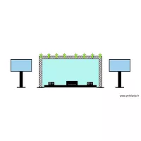 Fond de sc&egrave;ne BH mat&eacute;riel