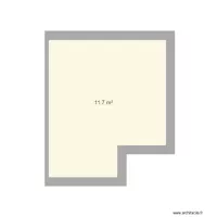 Plan hypoth&egrave;se 1 sans coffrage