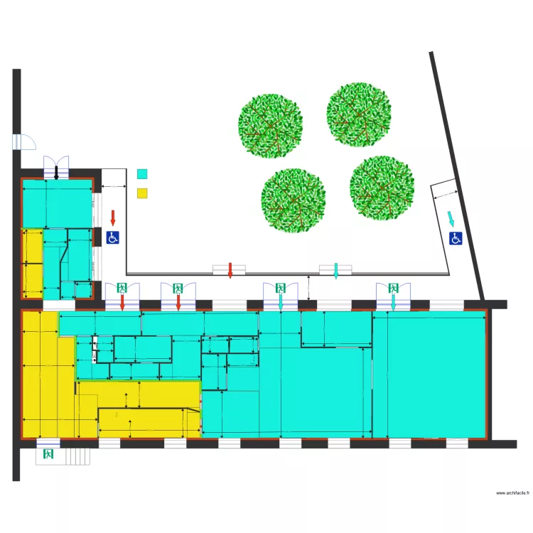 mallard 321. Plan de 