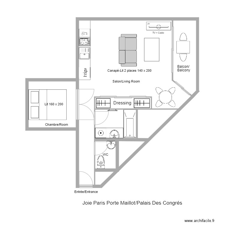 Neuilly. Plan de 0 pièce et 0 m2