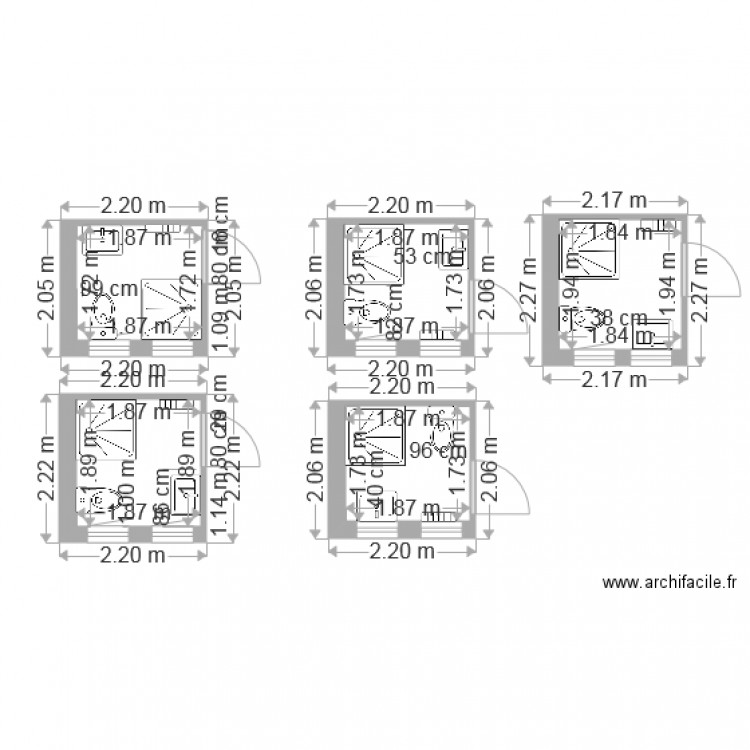 Salle de bain. Plan de 0 pièce et 0 m2