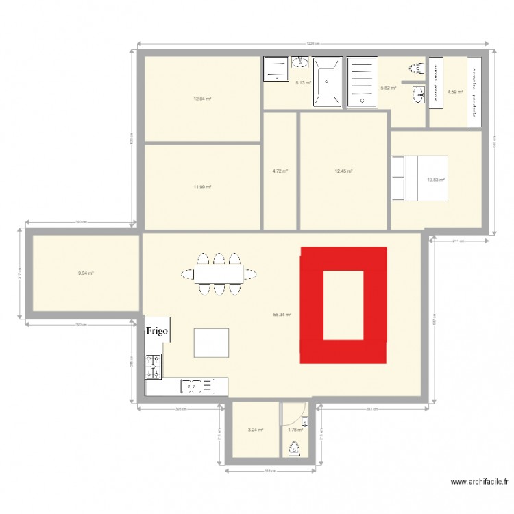 new1111. Plan de 0 pièce et 0 m2