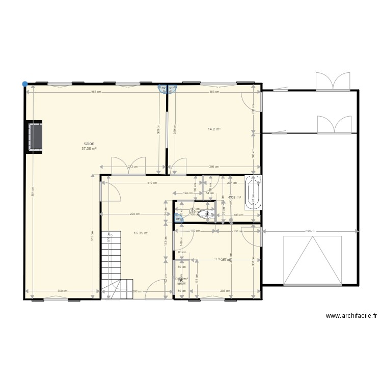 Sentier du parc. Plan de 0 pièce et 0 m2