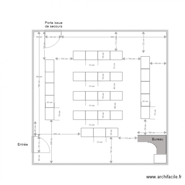 Coll LED. Plan de 0 pièce et 0 m2