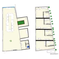 plan  RDC et R+1 arcades V4