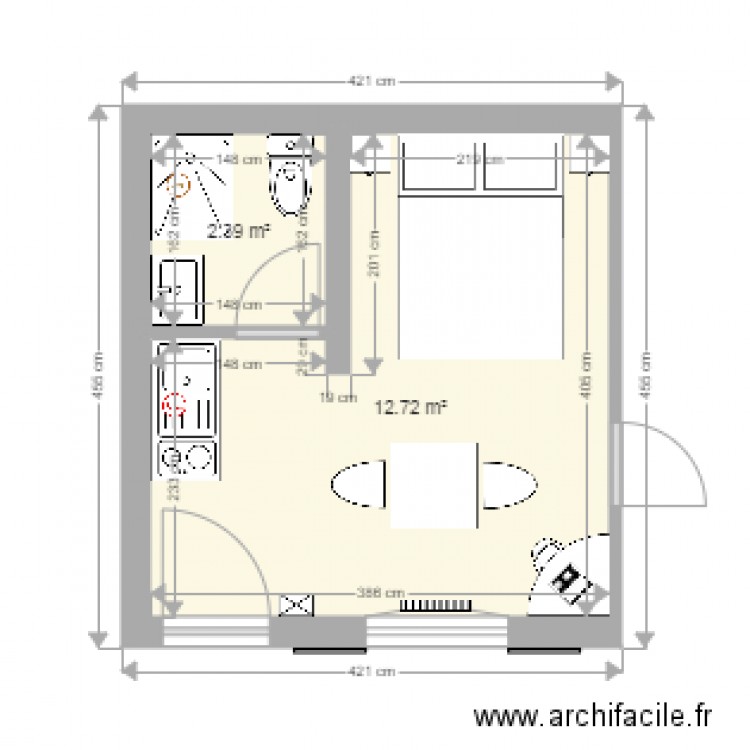 Geret2. Plan de 0 pièce et 0 m2