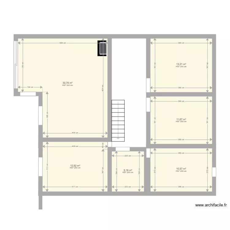 MAISON. Plan de 