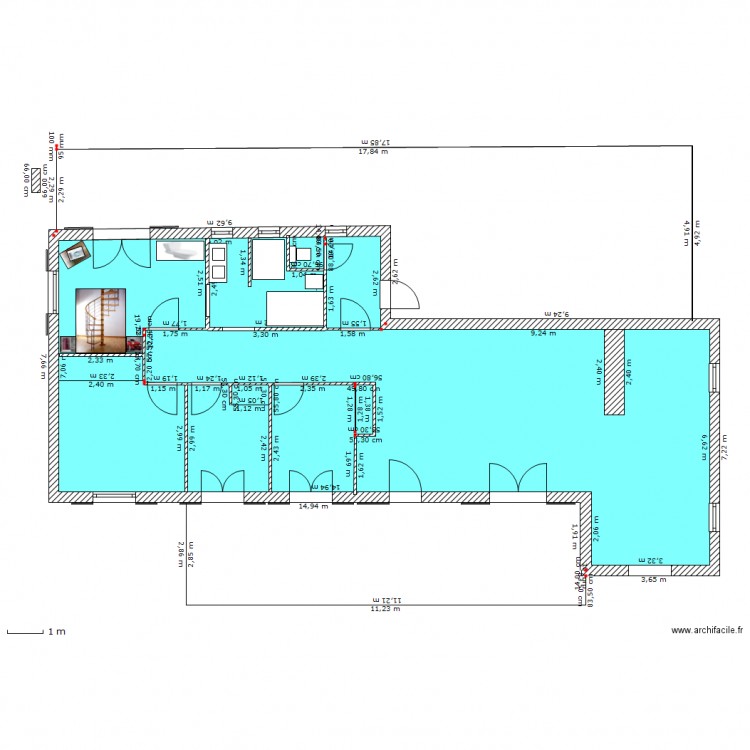 maison n°2. Plan de 0 pièce et 0 m2