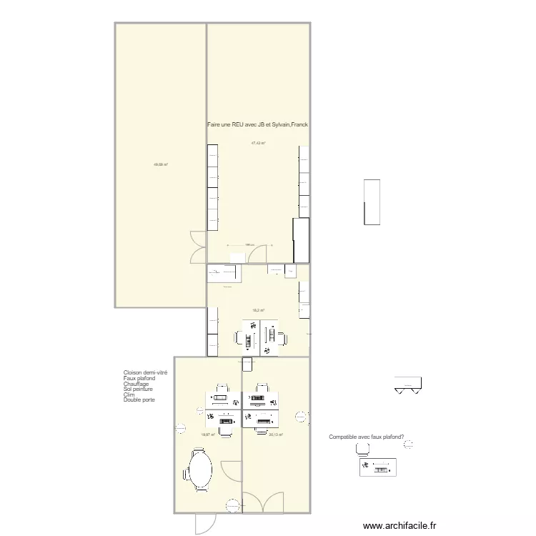 4.0 Atelier Maintenance + Soudure. Plan de 