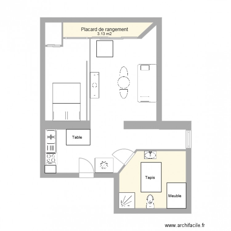 Villiers sur Marne. Plan de 0 pièce et 0 m2