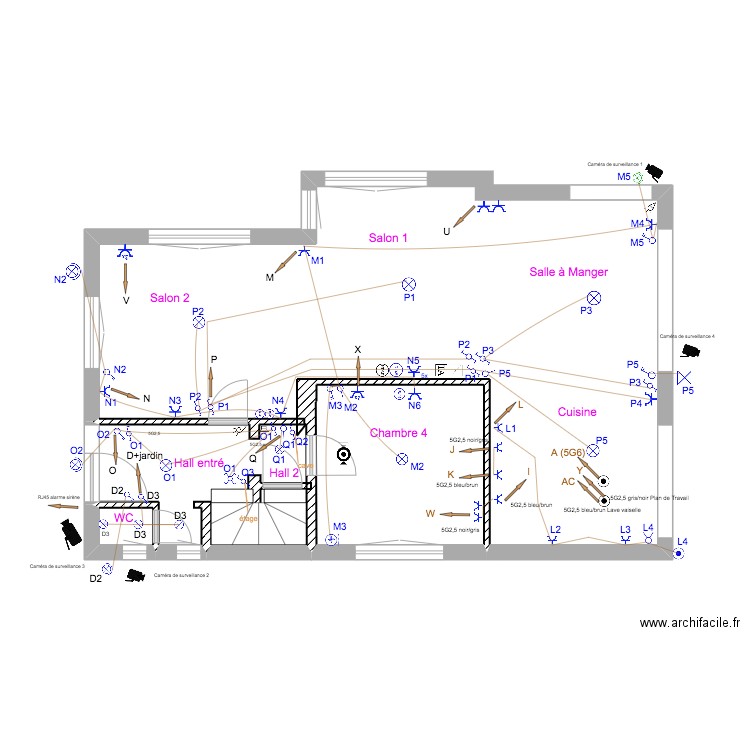 Ahmet RDC-Electricité 2. Plan de 2 pièces et 12 m2