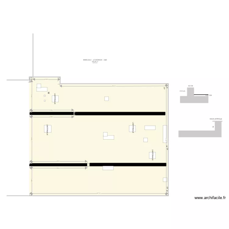 immeuble le morade c k. Plan de immeuble le morade c k. Plan de