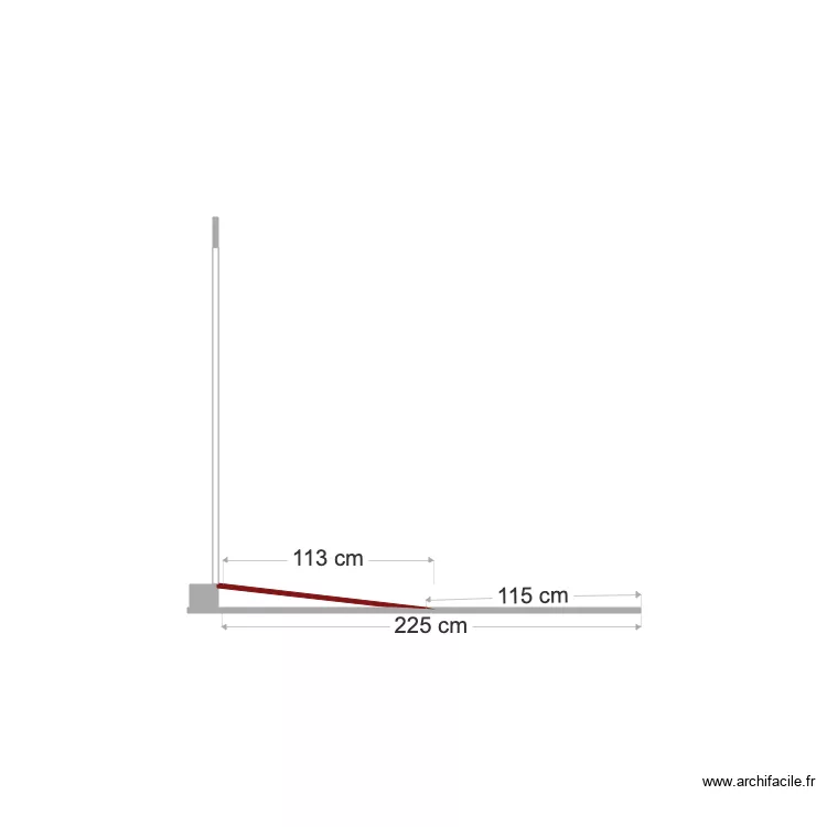 NAZCA rampe amovible. Plan de 