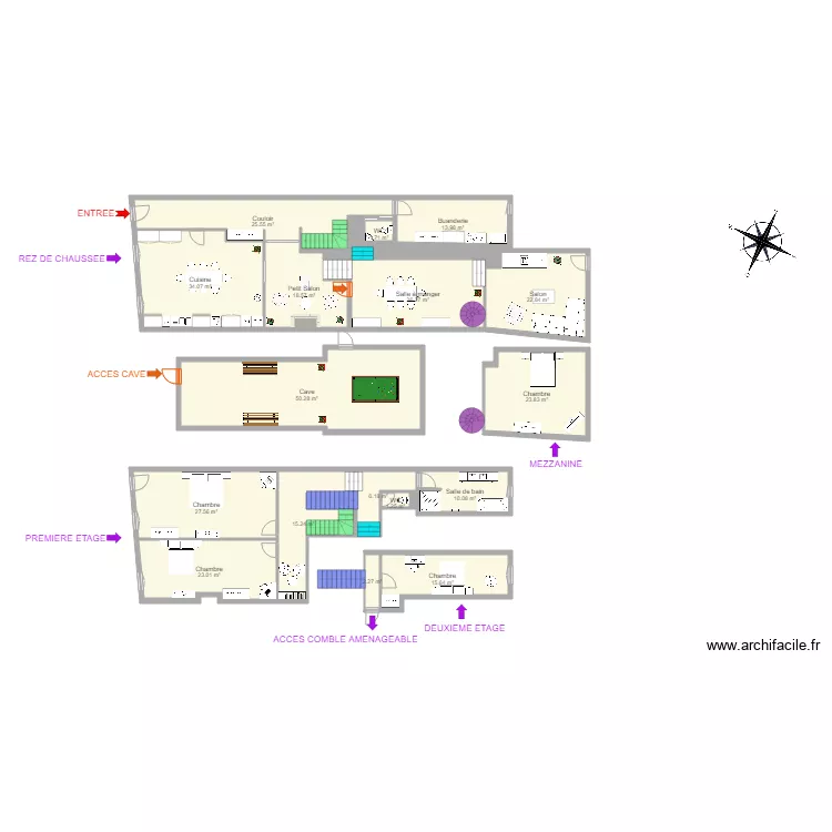 maison eulmont . Plan de maison eulmont . Plan de
