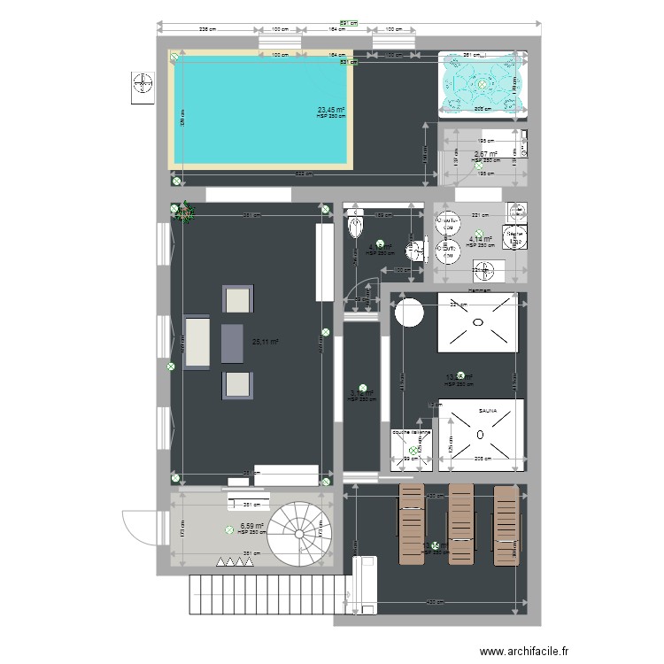 maison. Plan de 0 pièce et 0 m2