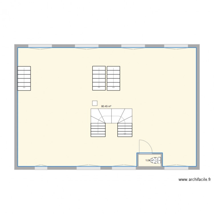 PREMIER ETAGE MAISON. Plan de 0 pièce et 0 m2