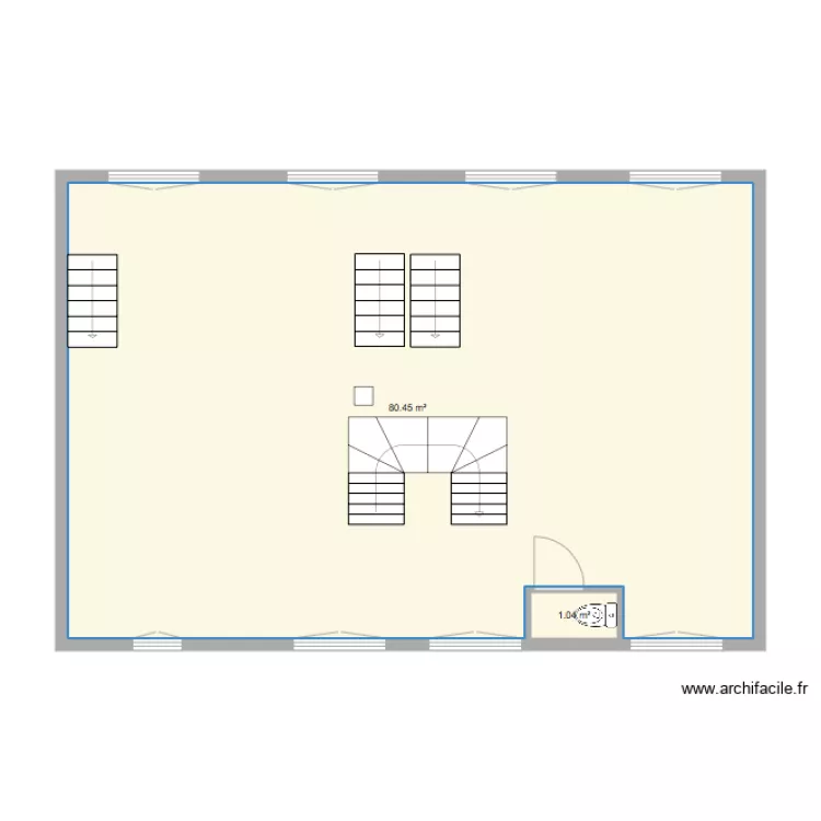 PREMIER ETAGE MAISON. Plan de 
