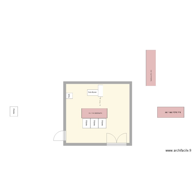 Local Stock 3 eme V2. Plan de 0 pièce et 0 m2