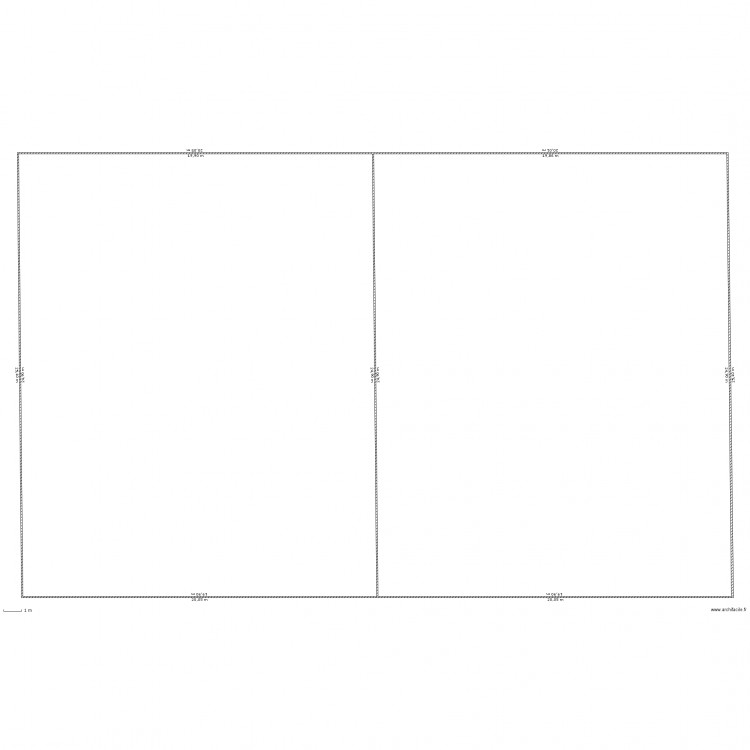 hangar 1000 m2. Plan de 0 pièce et 0 m2