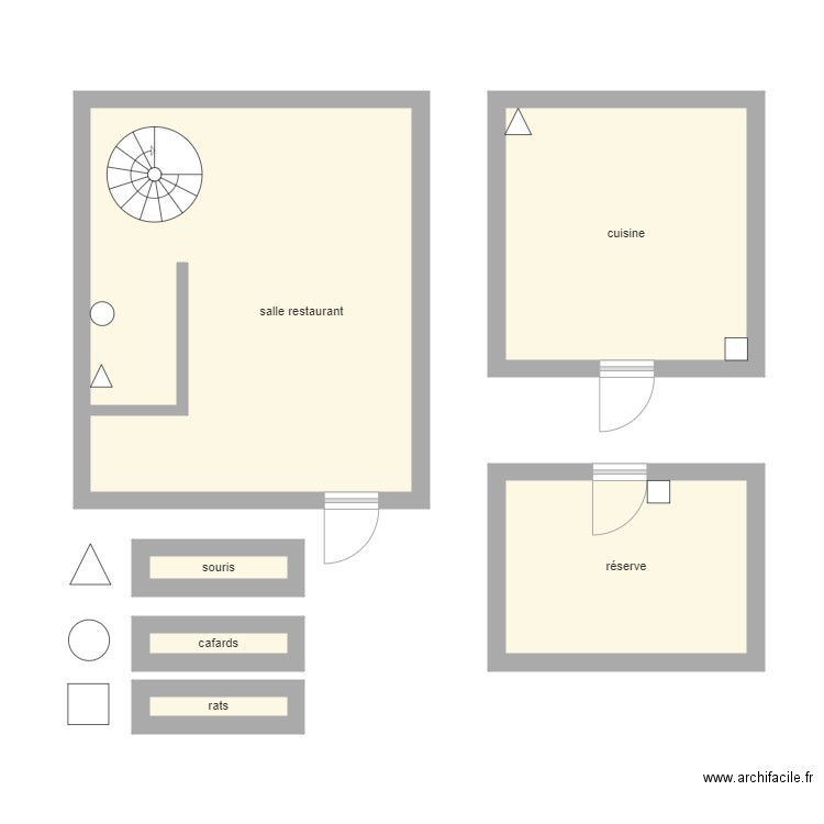 telio. Plan de 6 pièces et 51 m2