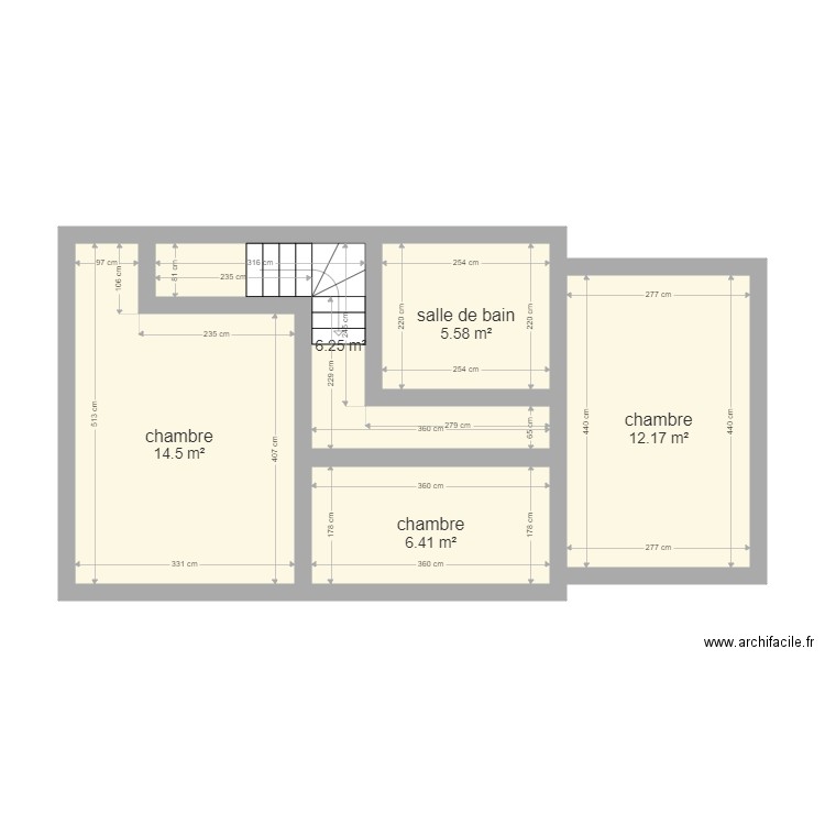 yvoir evrehailles 1et. Plan de 0 pièce et 0 m2