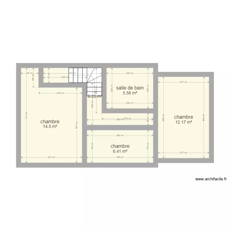 yvoir evrehailles 1et. Plan de 